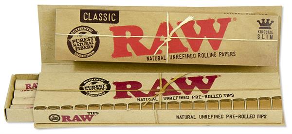 Classic Connoisseur King Size Papers + Prerolled Filtertips | RAW