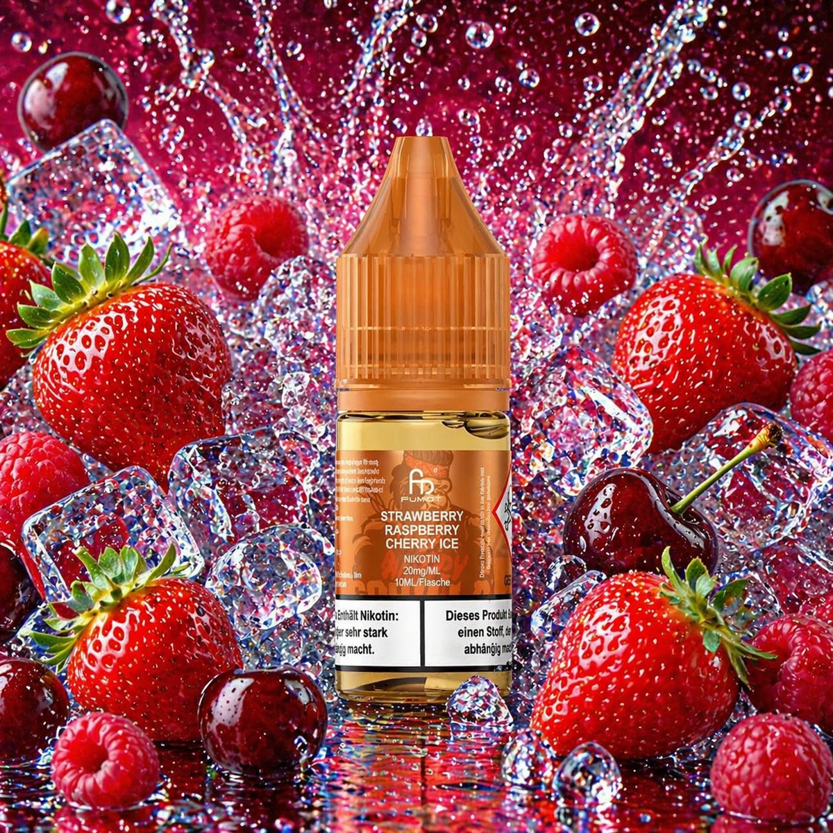 RandM Strawberry Raspberry Cherry Ice Grosshandel