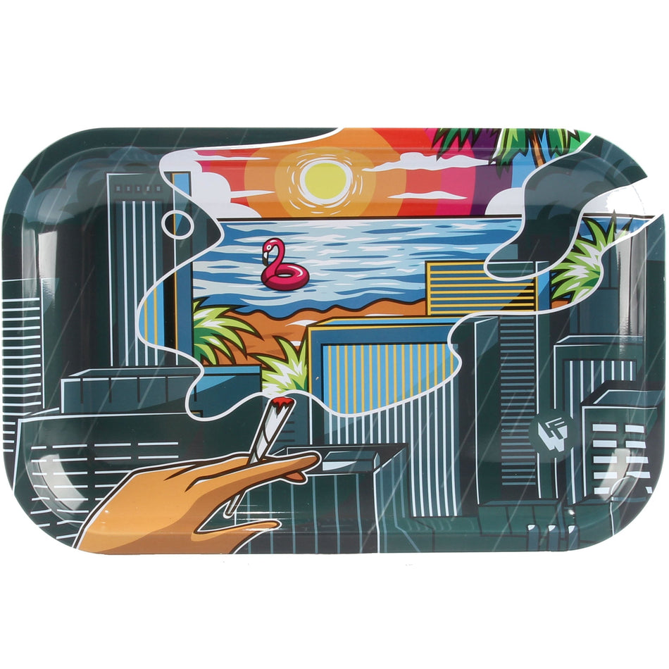 Rolling Tray Drehunterlage Dreh Tablett Mischeschale 420 World