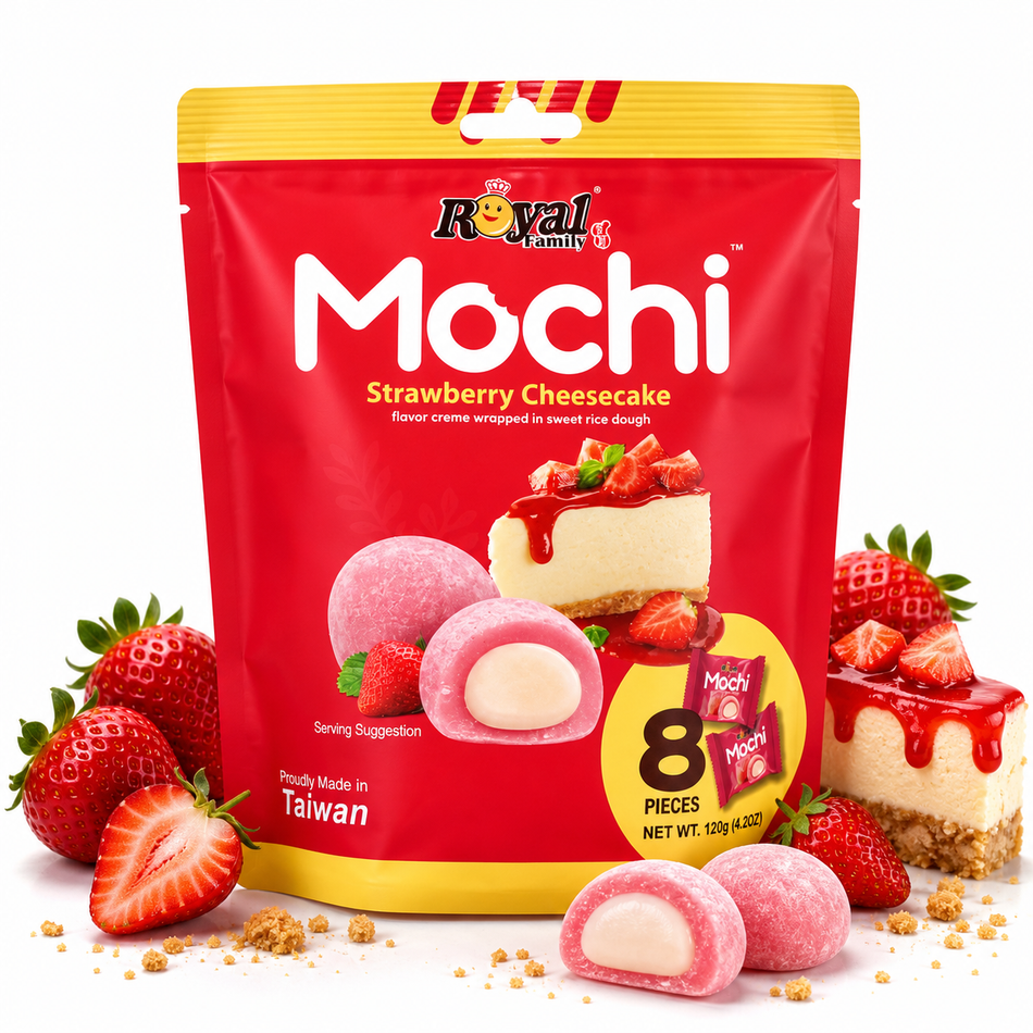 Royal Family Mochi Strawberry Cheesecake 120g grosshandel