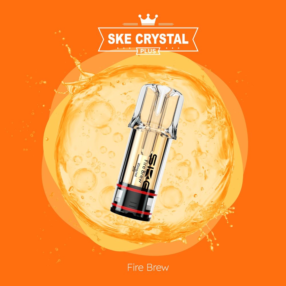 SKE Crystal Bar Plus Pods Fire Brew im Großhandel kaufen