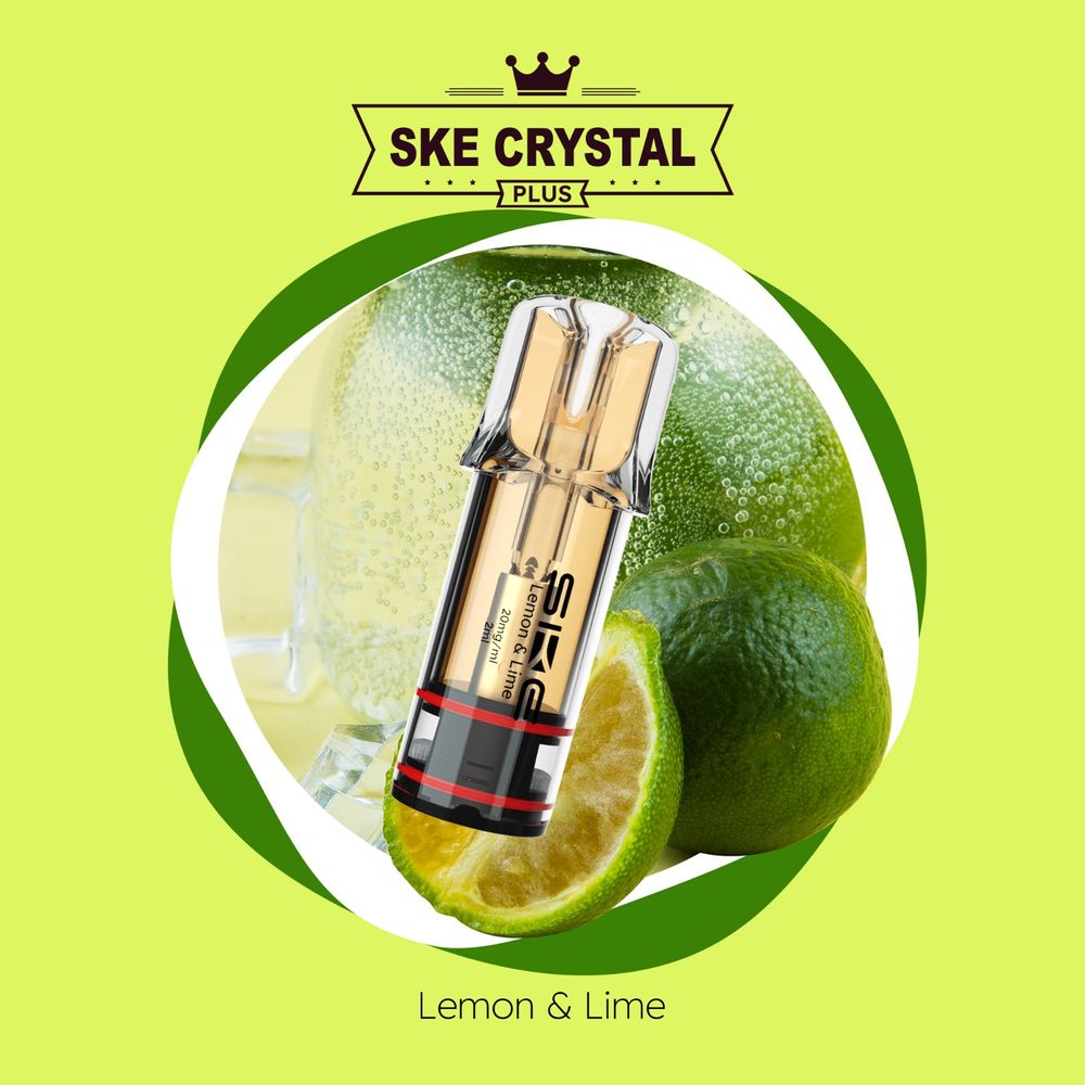 SKE Crystal Bar Plus Pods Lemon &amp; Lime im Großhandel kaufen