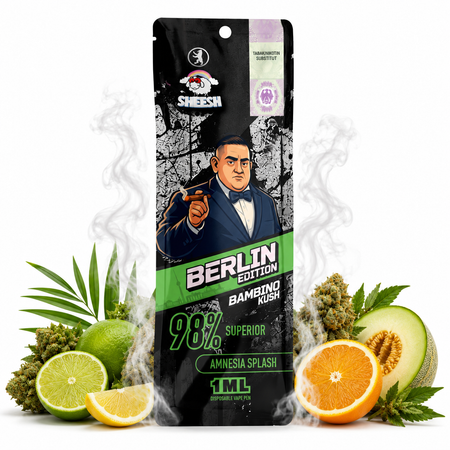 Sheesh | 98% Superior Vape | Bambino Kush 1ml grosshandel