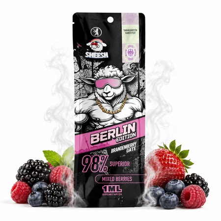 Sheesh | 98% Superior Vape | Brandenberry Gate 1ml grosshandel