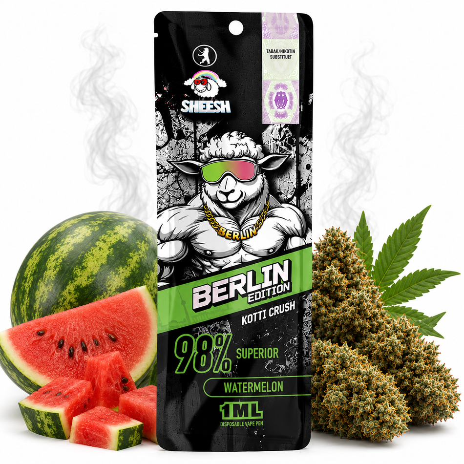 Sheesh | 98% Superior Vape | Kotti Crush 1ml grosshandel