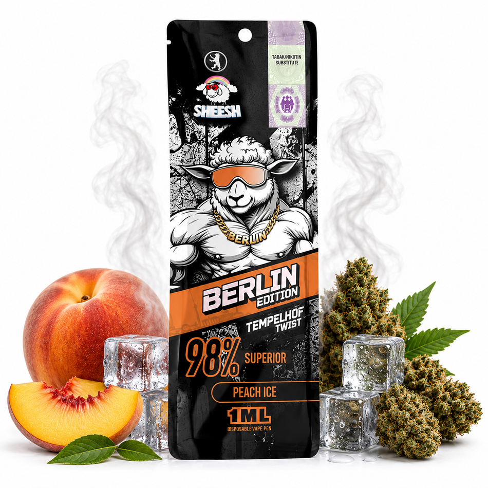 Sheesh | 98% Superior Vape | Tempelhof Twist 1ml grosshandel