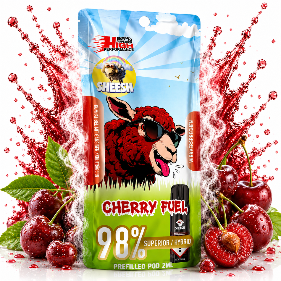 Sheesh Signature Pods | 98% Superior Blend | Cherry Fuel grosshandel