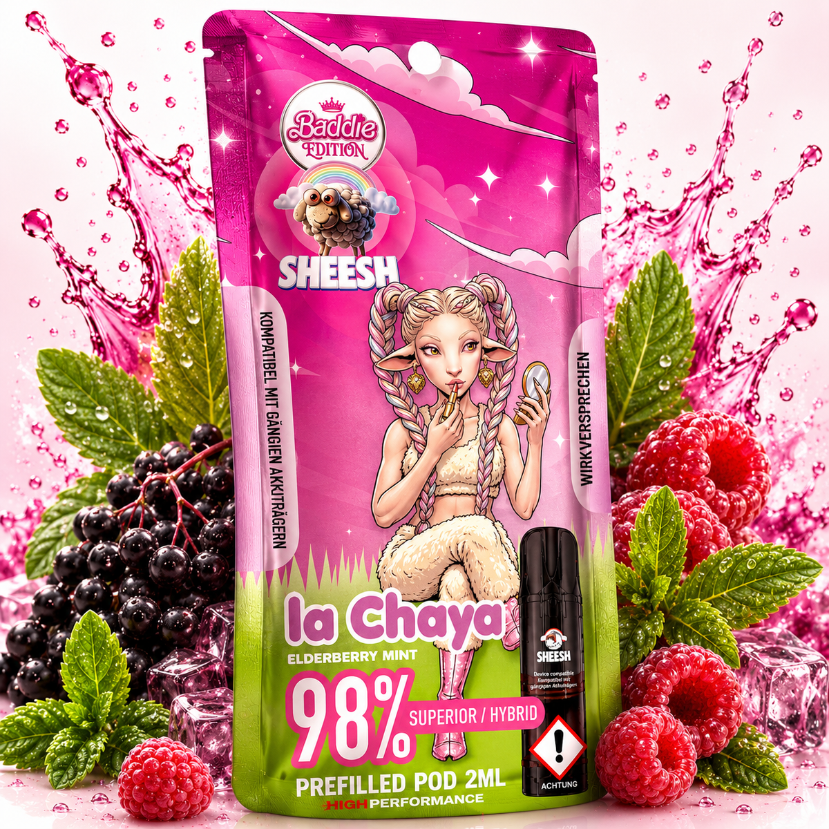 Sheesh Signature Pods | 98% Superior Blend | La Chaya grosshandel