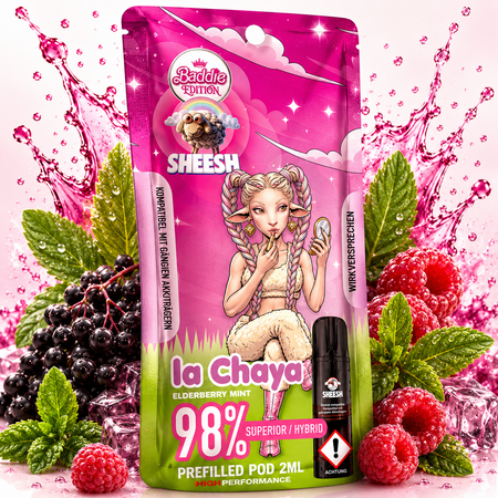 Sheesh Signature Pods | 98% Superior Blend | La Chaya grosshandel