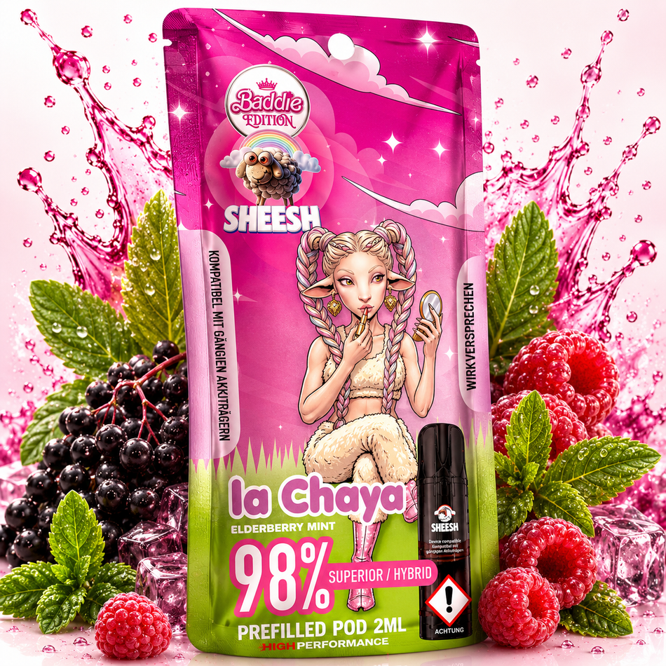 Sheesh Signature Pods | 98% Superior Blend | La Chaya grosshandel