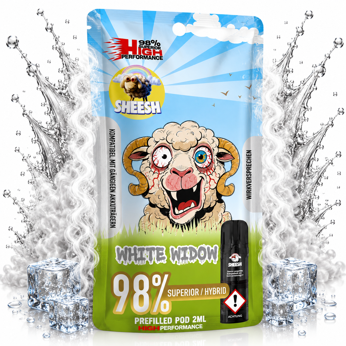 Sheesh Signature Pods | 98% Superior Blend | White Widow grosshandel