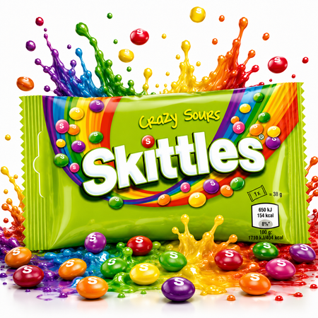 Skittles | Crazy Sours 38g grosshandel