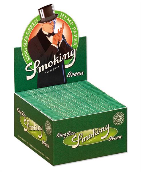 Green King Size Papers von Smoking im Großhandel B2B günstig kaufen