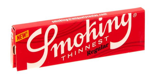 Red THINNEST Regular Papers | Smoking
