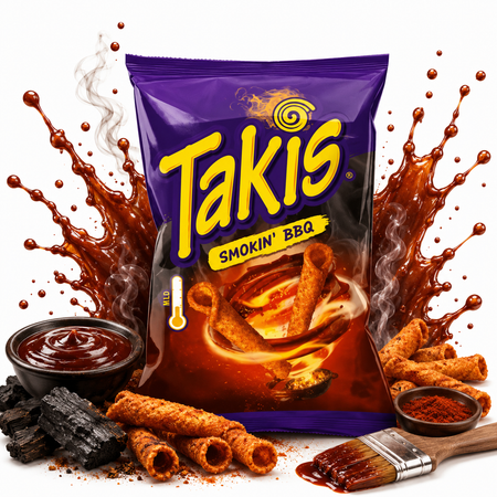 Takis Smoking BBQ 100g grosshandel