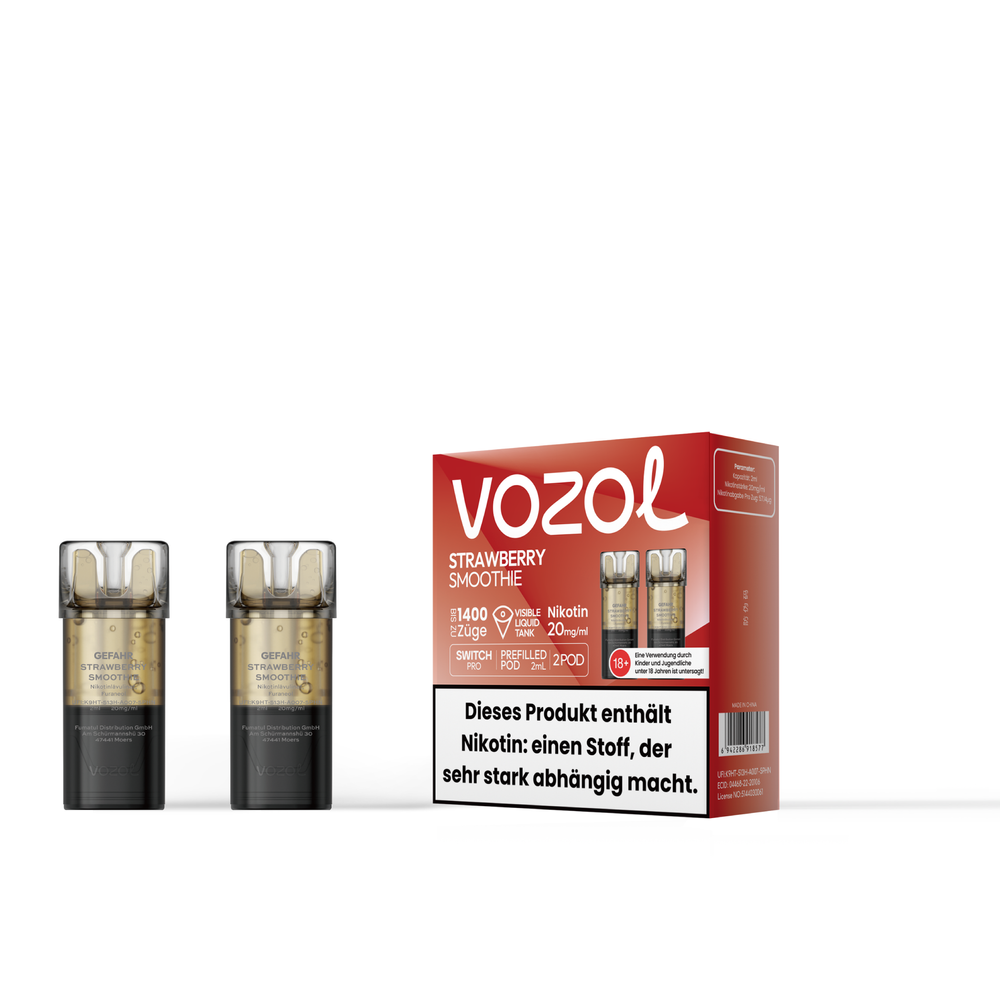Vozol Switch Pro Pods Strawberry Smoothie im Großhandel günstig kaufen
