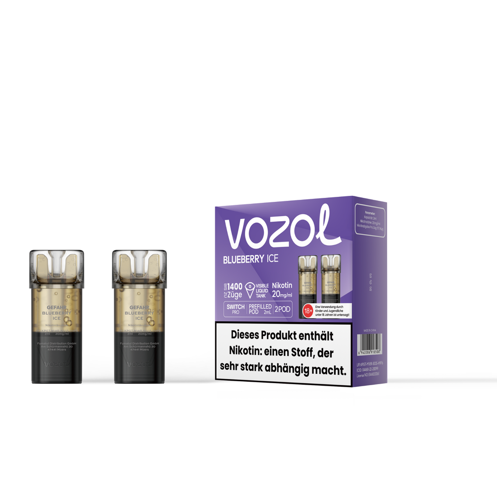 Vozol Switch Pro Pods Blueberry Ice im Großhandel günstig kaufen