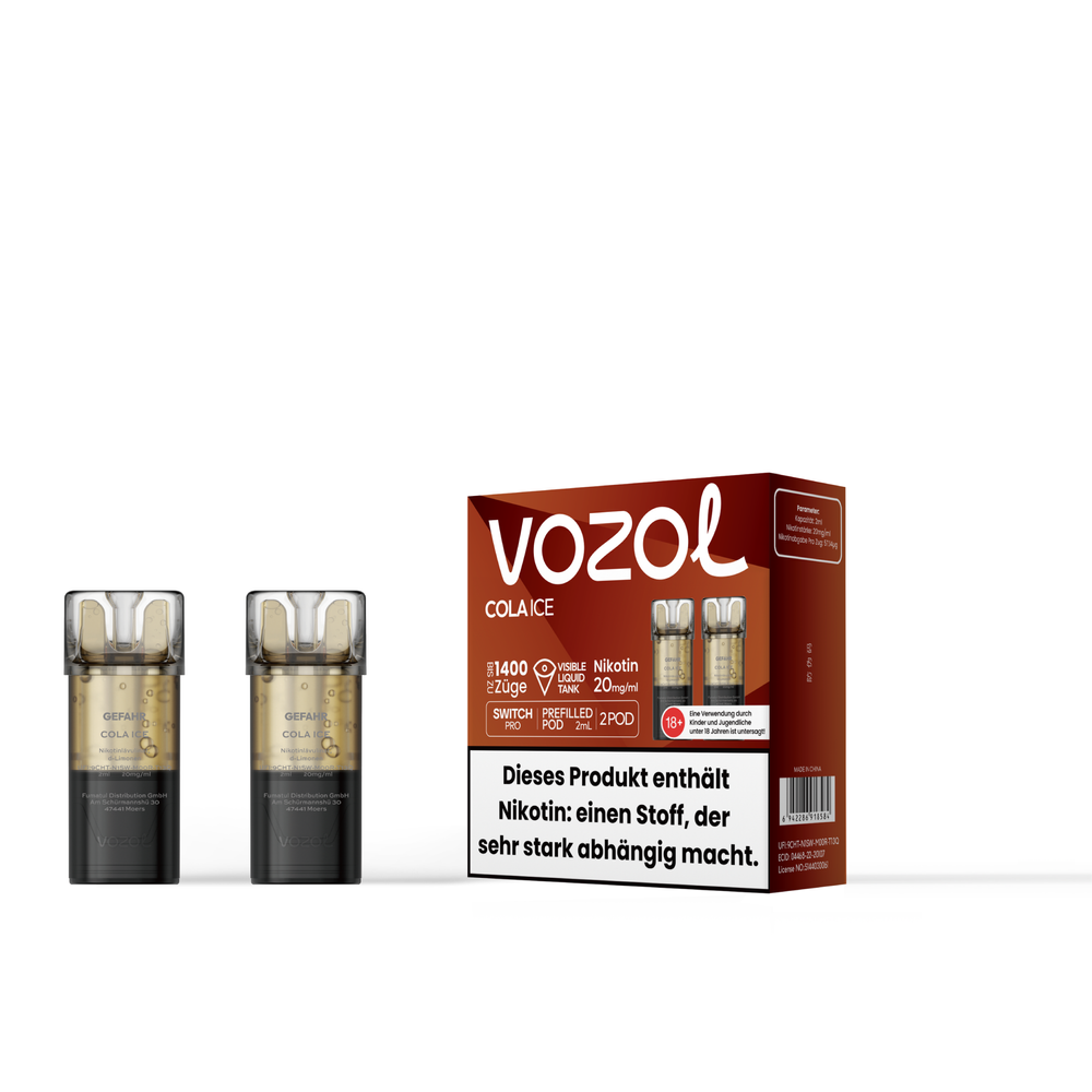 Vozol Switch Pro Pods Cola Ice im Großhandel günstig kaufen