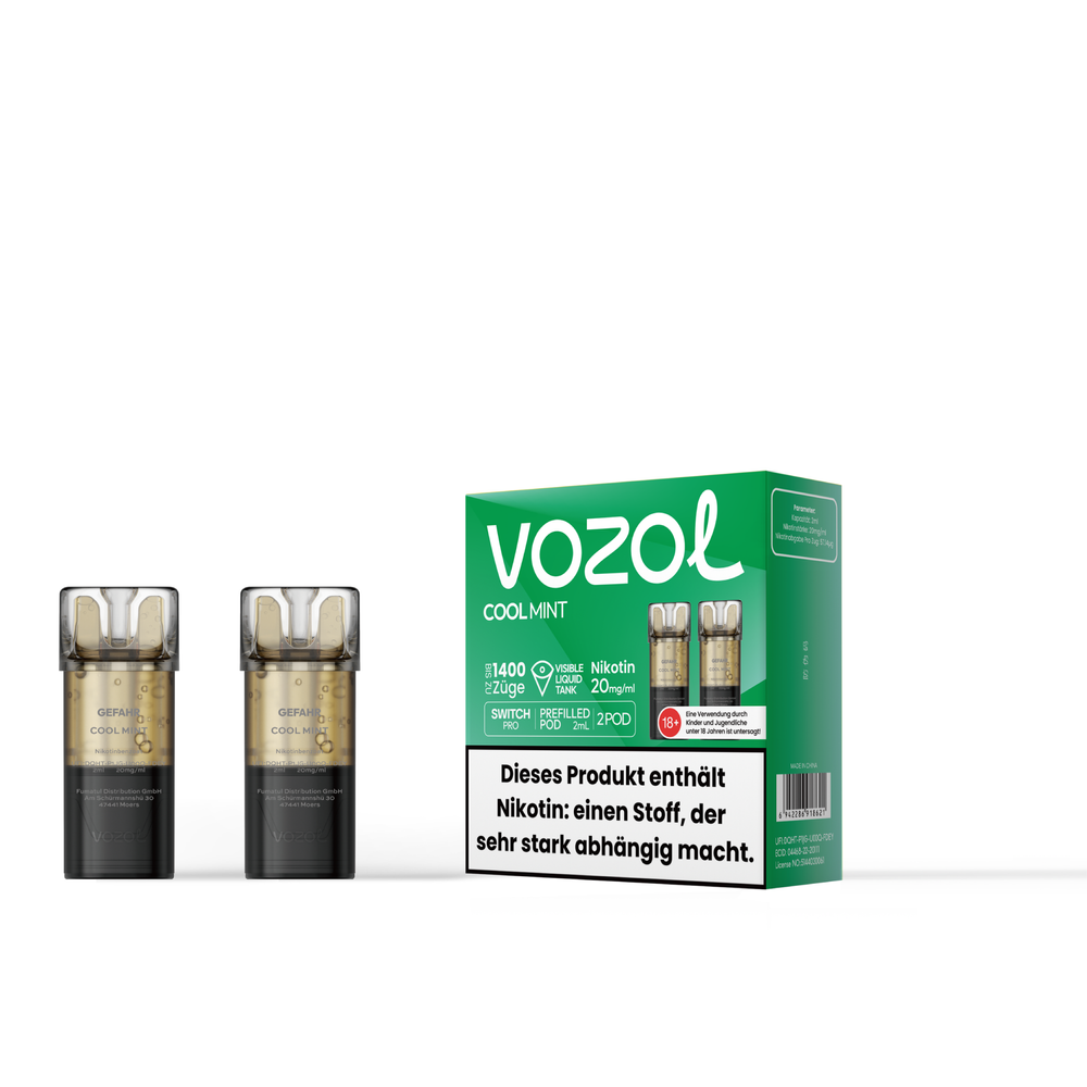 Vozol Switch Pro Pods Cool Mint im Großhandel günstig kaufen