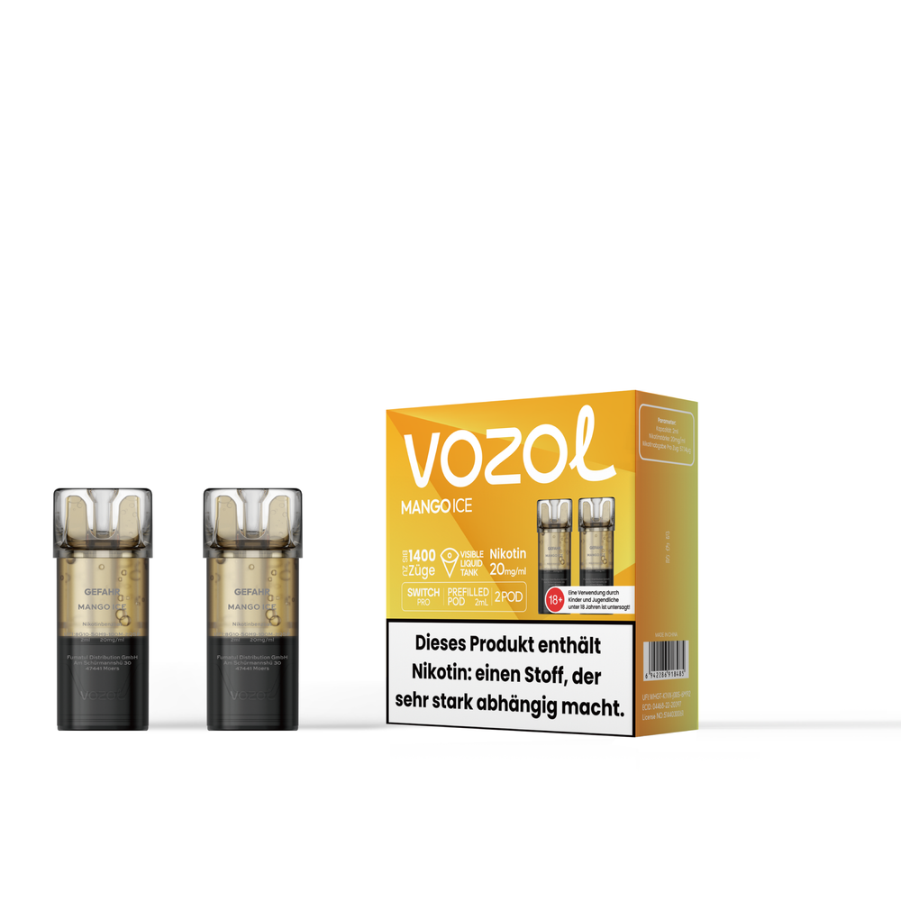 Vozol Switch Pro Pods Mango Ice im Großhandel günstig kaufen