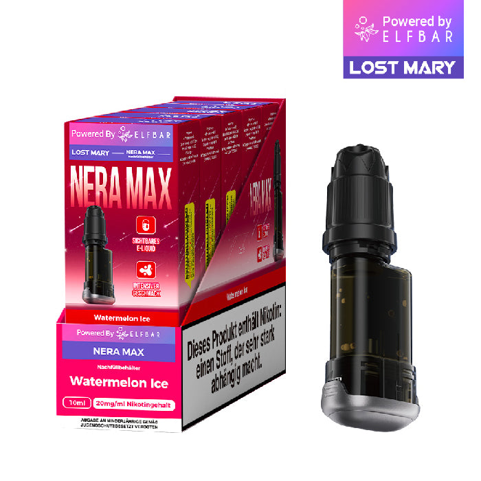 Lost Mary Nera Max | 15K Refill Container Watermelon Ice 5er Pack