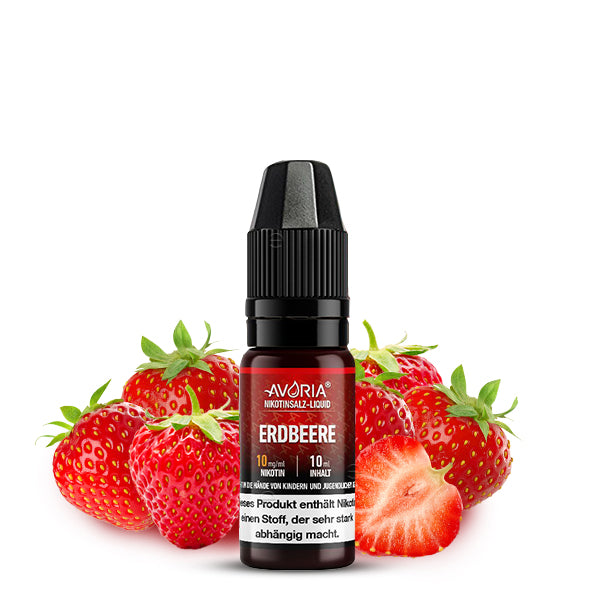 Avoria Nikotinsalz Liquid 10ml Erdbeere im Großhandel günstig kaufen