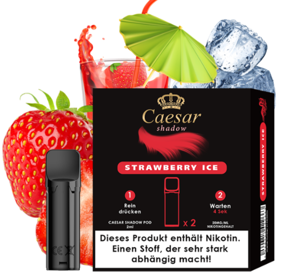 Caesar Pods Strawberry Ice Großhandel B2B