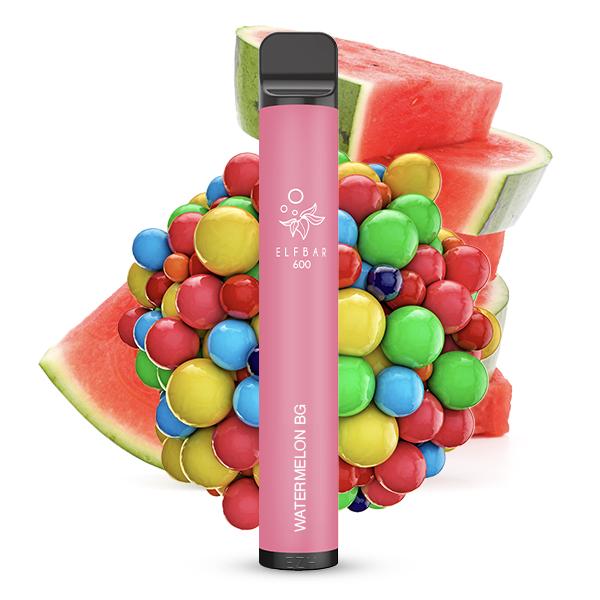 Elf Bar 600 E-Zigarette Vape Watermelon Bubble Gum im Großhandel kaufen