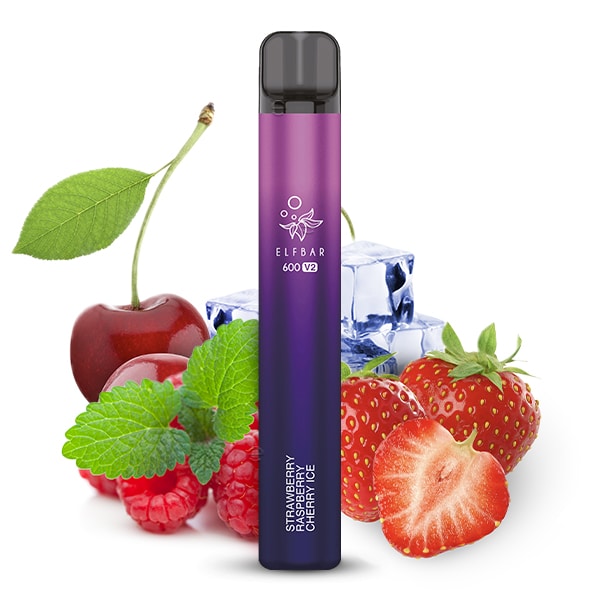 Elfbar V2 Strawberry Raspberry Cherry Ice</span> Vapes E-Zigarette Großhandel