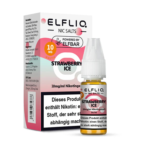 ELFLIQ Liquid | Strawberry Ice 10mg