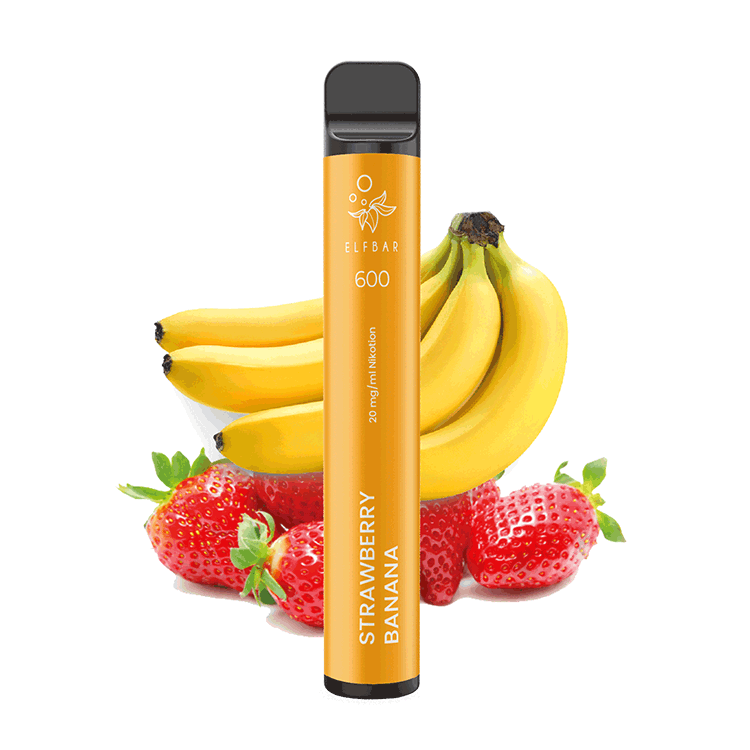 Elf Bar 600 E-Zigarette Vape Strawberry Banana im Großhandel kaufen
