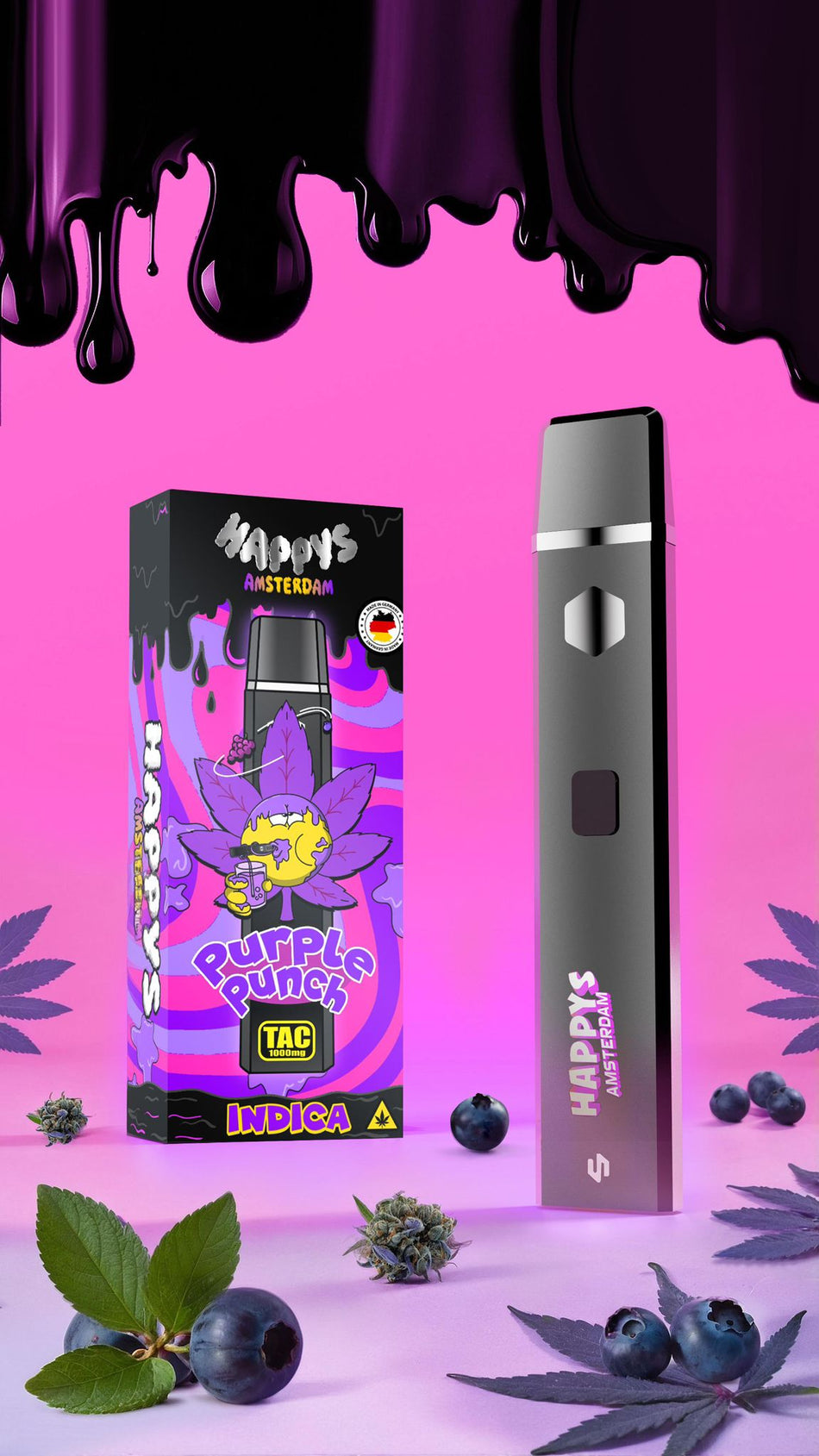 Happys Amsterdam TAC Vapes Wholesale Happys Amsterdam TAC Vapes Wholesale