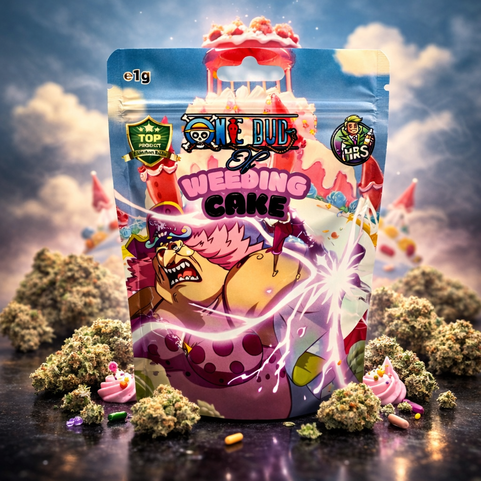 HiBros | 65% Superior Blend | One Bud (Wedding Cake)