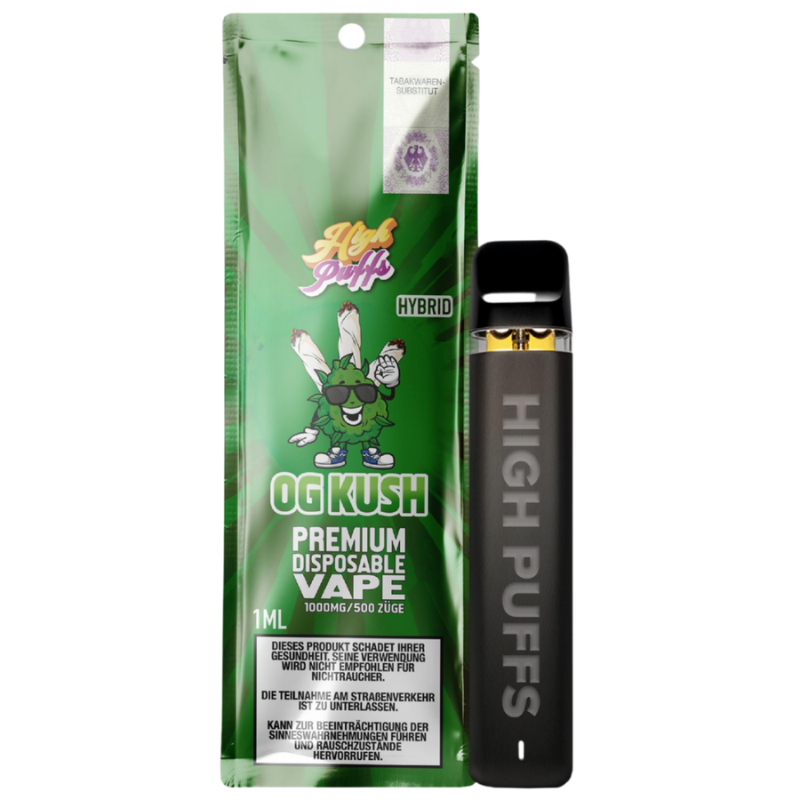 High Puffs | 1ml Vape | OG Kush
