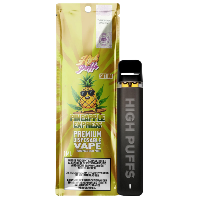 High Puffs |  1ml Vape | Pineapple Express