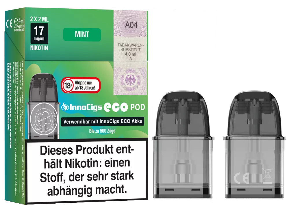 InnoCigs Eco Pods Mint im Großhandel günstig kaufen