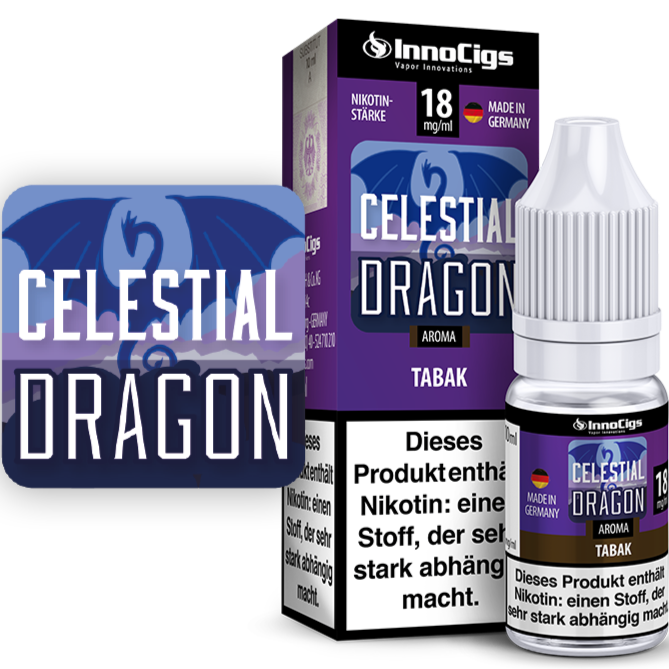 Celestial Dragon Tabak Aroma von InnoCigs 10ml Liquid Großhandel