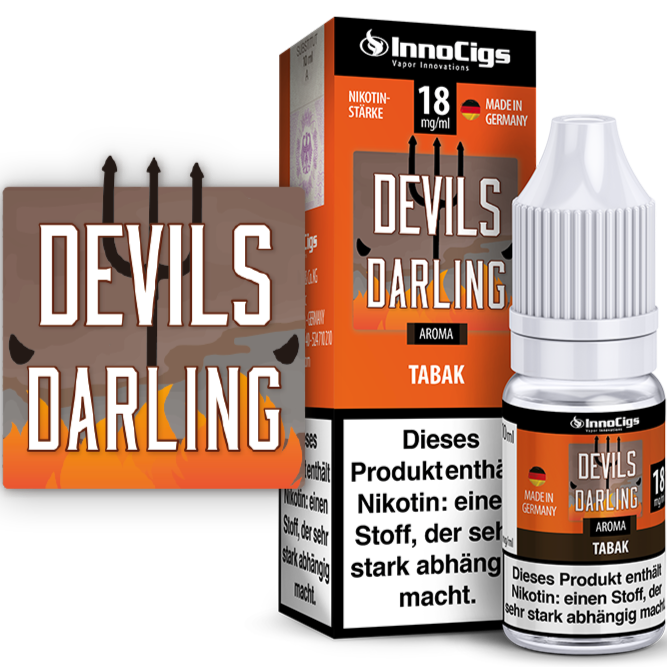 Devils Darling Tabak Aroma von InnoCigs 10ml Liquid Großhandel