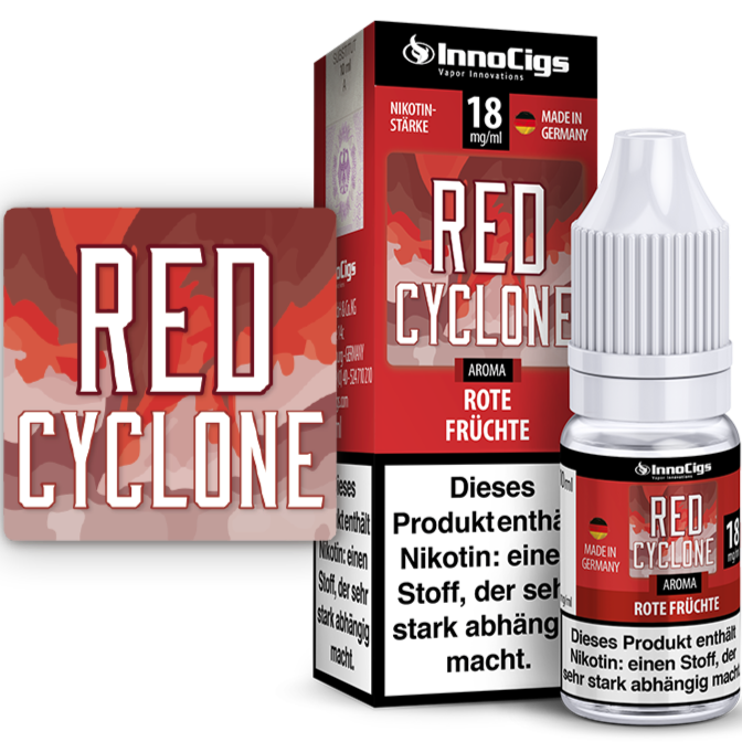 Red Cyclone Rote Früchte Aroma von InnoCigs 10ml Liquid Großhandel
