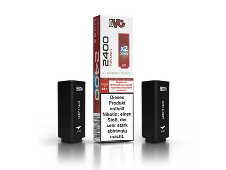 IVG 2400 Pods Fizzy Cherry im Großhandel günstig kaufen