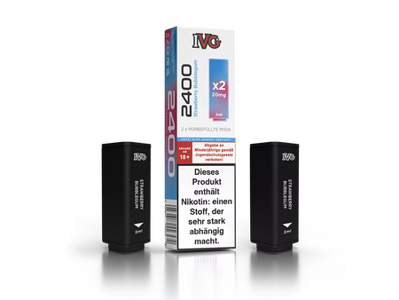 IVG 2400 Pods Strawberry Bubblegum im Großhandel günstig kaufen