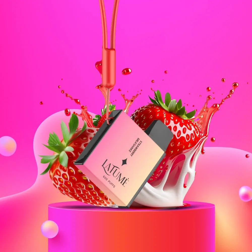 La Fume Cuatro 600 Vape Strawberry Milkshake im Großhandel günstig kaufen