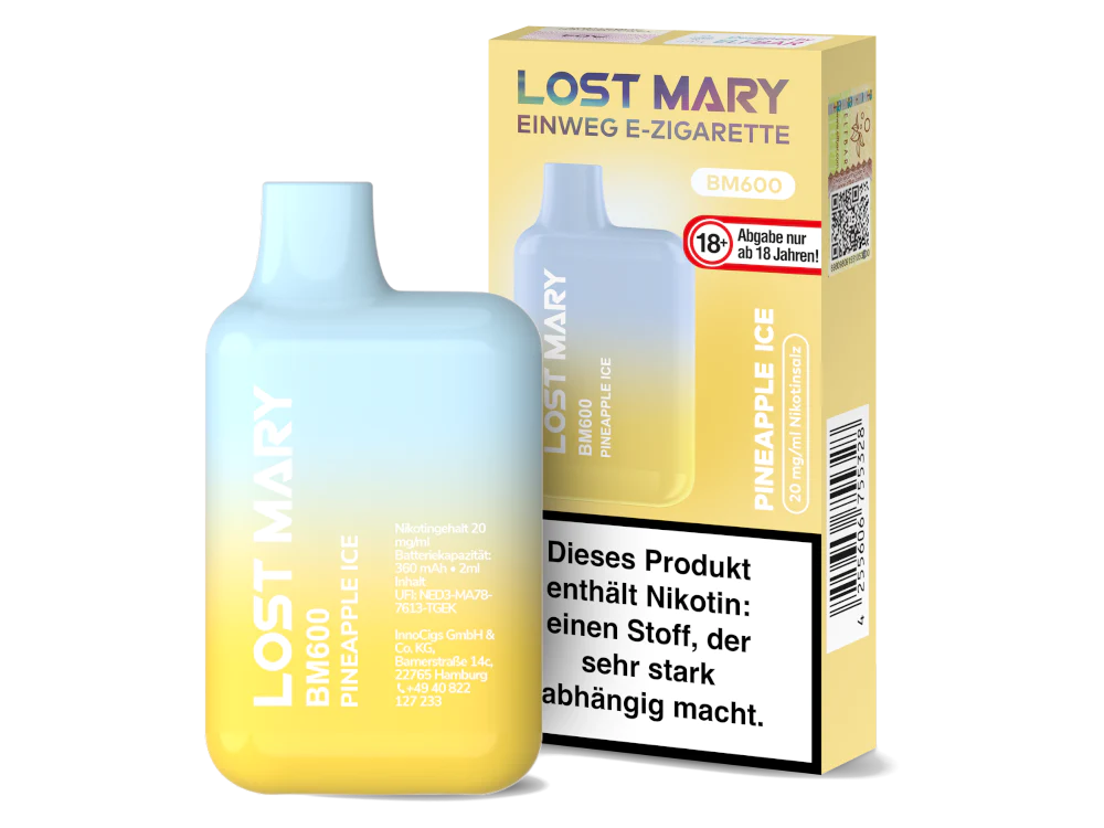 Lost Mary BM600 Vape Pineapple Ice Großhandel