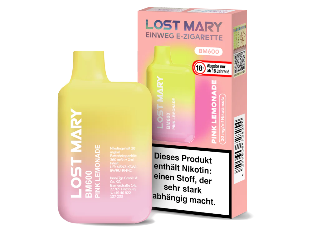 Lost Mary BM600 Vape Pink Lemonade Großhandel