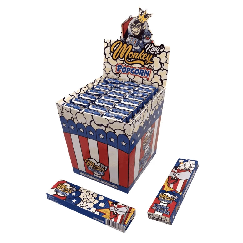 Monkey King Papers Smellpack King Size Slim +Tips | Popcorn