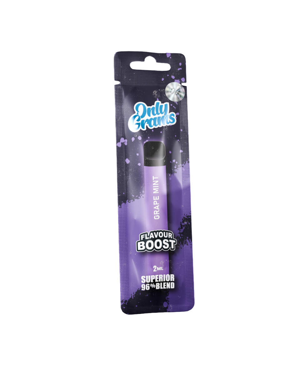 only-grams-flavour-boost-2ml-superior-blend-vape-grosshandel-grape-mint