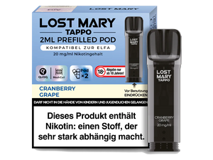 Lost Mary Tappo Pods Cranberry Grape im Großhandel günstig kaufen