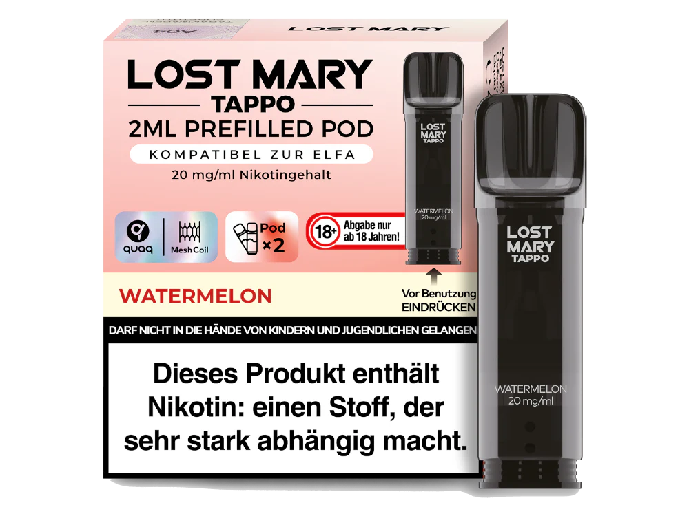Lost Mary Tappo Pods Watermelon im Großhandel günstig kaufen