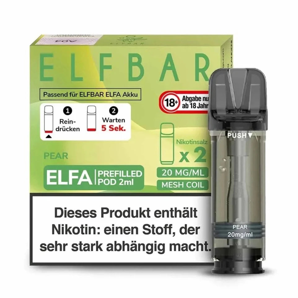 Elf Bar ELFA Pear Pods im Großhandel günstig kaufen