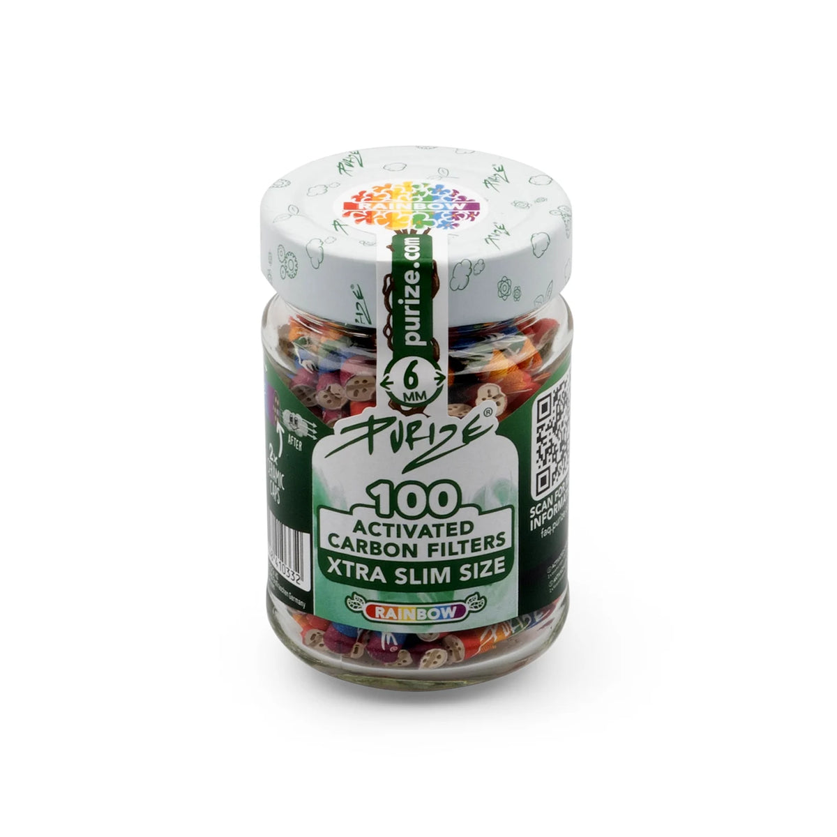 purize-aktivkohlefilter-100er-glas-rainbow-grosshandel